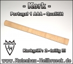 Kork - Länge: 33 cm - Ø 28 mm auf 24 mm - Portugal 1 AAA